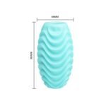 Uovo Masturbatore A Doppia Faccia Turchese - Pretty Love - immagine 4