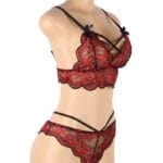Set Dos Piezas Top Y Panties Encaje S/M - Subblime - immagine 9