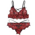 Set Dos Piezas Top Y Panties Encaje S/M - Subblime - immagine 5
