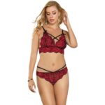 Set Dos Piezas Top Y Panties Encaje S/M - Subblime