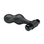 Plug Anale Vibratore In Silicone Nero - Mr Play - immagine 6