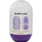 Uovo Masturbatore Cupido A Strisce Lisce - Pretty Love - immagine 5