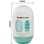 Uovo Masturbatore Twist Angel Cupid - Pretty Love - immagine 4