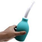 Doccia Anale In Gomma Blu Pera - Mr Play - immagine 5