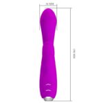 Vibratore Ricaricabile Gloria Rabbit-Viola Impermeabile - Pretty Love - immagine 7
