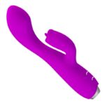 Vibratore Ricaricabile Gloria Rabbit-Viola Impermeabile - Pretty Love