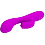 Vibratore Ricaricabile Gloria Rabbit-Viola Impermeabile - Pretty Love - immagine 3