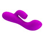 Vibratore Ricaricabile Gloria Rabbit-Viola Impermeabile - Pretty Love - immagine 4