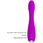 Vibratore Elettroshock Ricaricabile Hector Impermeabile Viola - Pretty Love - immagine 6