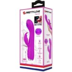 Vibratore Ricaricabile Rachel Con Ventosa Viola - Pretty Love - immagine 10