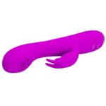 Vibratore Ricaricabile Rachel Con Ventosa Viola - Pretty Love - immagine 2