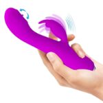 Vibratore Ricaricabile Rachel Con Ventosa Viola - Pretty Love - immagine 9
