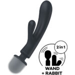 Triple Lover Massaggiatore Vibratore Rabbit Rosa - Satisfyer - immagine 6