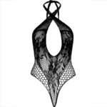 Cavezza Teddy Con Pizzo Nero - Leg Avenue - immagine 6