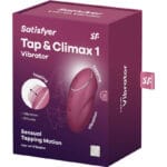 Tap & Climax 1 Vibratore Lay-On Rosso - Satisfyer - immagine 6