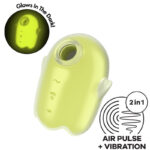 Glowing Ghost Air Pulse & Vibratore Giallo - Satisfyer - immagine 4