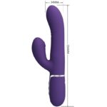 Vibratore Multifunzione G-Spot Viola - Pretty Love - immagine 2