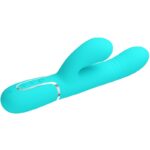 Vibratore Multifunzione G-Spot Verde Acqua - Pretty Love