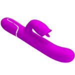 Vibratore Coniglio Con Licing Fucsia - Pretty Love