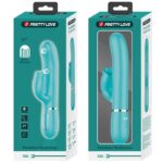 Vibratore Coniglio Con Leccatura Verde Acqua - Pretty Love - immagine 4