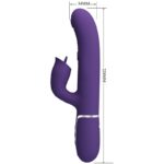 Vibratore Coniglio Con Viola Da Leccare - Pretty Love - immagine 2