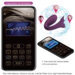 App Jayleen Vibrator Telecomando Viola - Pretty Love - immagine 16