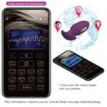Plug Anale Controllato Da App Jefferson Viola - Pretty Love - immagine 17