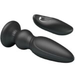 Potente Vibratore Telecomando Plug Anale Nero - Mr Play - immagine 4