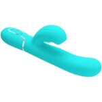 Vibratore Multifunzione Perlita 3 In 1 G-Spot Verde Acqua - Pretty Love - immagine 6
