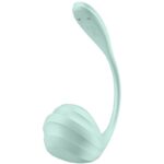 Stimolatore Punto G Petale Liscio Verde Acqua App Gratuita - Satisfyer - immagine 3
