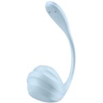 Stimolatore Punto G Petale Liscio Sky Blue App Gratuita - Satisfyer - immagine 3