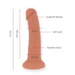 Dildo Vibratore Grande Bogot? 9 Velocit? Naturale 22 Cm -O- 4.5 Cm - App Gratuita - Oninder - immagine 3