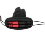 Tartarus Plug Anale Quadripolare In Silicone Nero - Electrastim - immagine 3