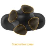 Tartarus Plug Anale Quadripolare In Silicone Nero - Electrastim - immagine 5
