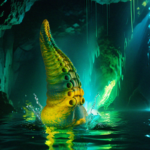 Dildo Tentacolo Verde Cetus Di Grandi Dimensioni - Epic - immagine 8