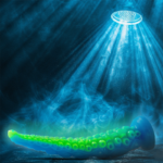 Dildo Fluorescente Con Tentacoli Sottili Di Scylla Dimensioni Grandi - Epic - immagine 9