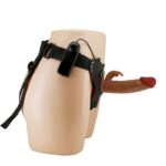Marion Harness Slip Universale Con Dildo Vibrante 19 Cm Marrone - Pretty Love - immagine 3