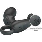 Cayla Vibratore Anale Massaggiatore Nero - Pretty Love - immagine 6