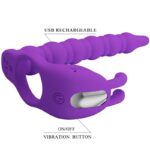 Blackney Anelli Per Pene Con Spina Vibratore - Pretty Love - immagine 5