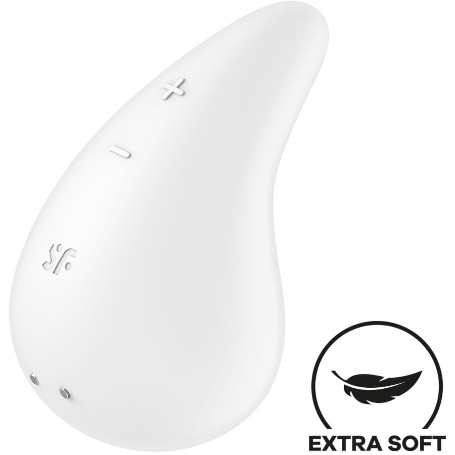 img_178392_977e9087030c0244185aa17986ffd840_1.jpg Dew Drop Vibratore Lay-On Bianco - Satisfyer - immagine 1