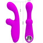 Skylar Vibratore Stimolatore Viola - Pretty Love