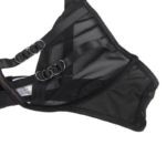 Set Due Pezzi Di Reggiseno Trasparente E Strisce S/M - Subblime - immagine 5