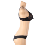 Set Due Pezzi Di Reggiseno Trasparente E Strisce S/M - Subblime - immagine 10