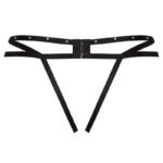 Nomade Tanga Crotchless Nero - Livco Corsetti Fashion - immagine 4