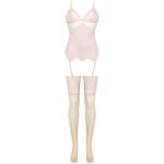 Persinne Peach Set Corset + Panty + Medias - Livco Corsetti Fashion - immagine 3