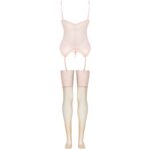 Persinne Peach Set Corset + Panty + Medias - Livco Corsetti Fashion - immagine 4