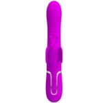 Vibratore Multifunzione Rabbit 4 In 1 Farfalla Fucsia - Pretty Love - immagine 2