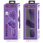 Vibratore Multifunzione Rabbit 4 In 1 Farfalla Viola - Pretty Love - immagine 11