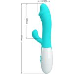 Vibratore Snappy G-Spot Verde Acqua - Pretty Love - immagine 6