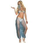 Set De Lenceria India Style Blu S/M - Subblime - immagine 2